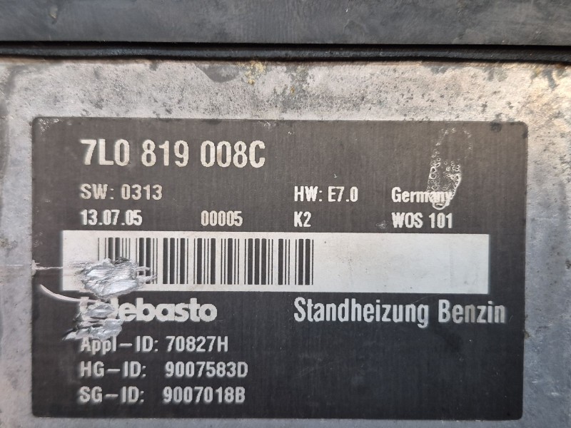 Recambio de calentadores para porsche cayenne (9pa) turbo 4.5 referencia OEM IAM   