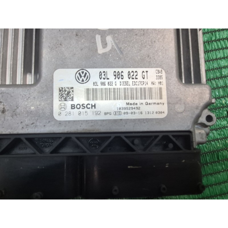Recambio de centralita motor uce para volkswagen tiguan (5n_) 2.0 tdi referencia OEM IAM 03L906022GT 03L906022GT 03L906022GT