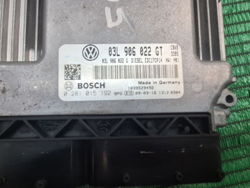 Recambio de centralita motor uce para volkswagen tiguan (5n_) 2.0 tdi referencia OEM IAM 03L906022GT 03L906022GT 03L906022GT