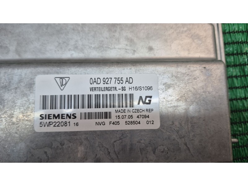 Recambio de modulo electronico para porsche cayenne (9pa) turbo 4.5 referencia OEM IAM 0AD927755AD 0AD927755AD 0AD927755AD