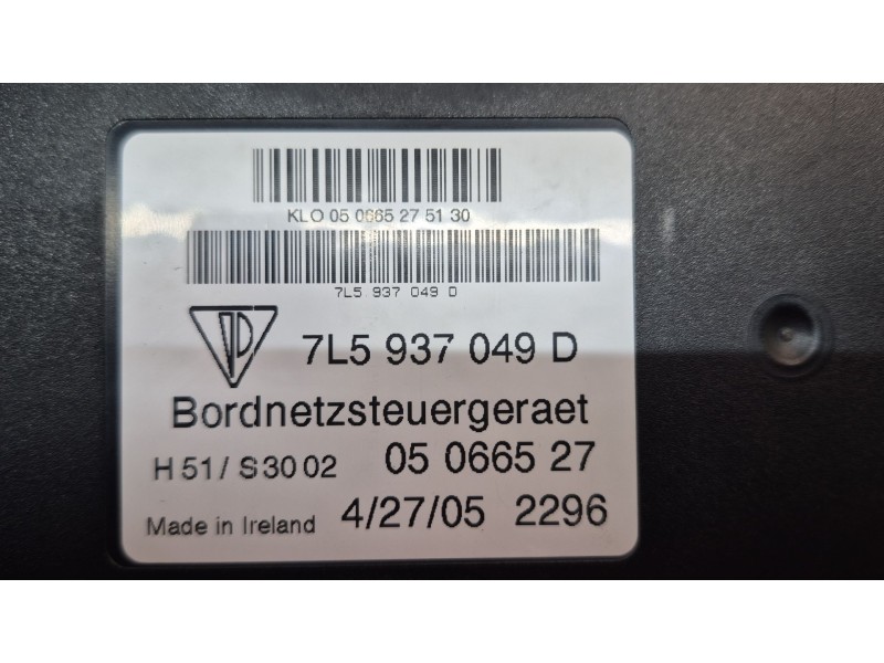 Recambio de modulo confort para porsche cayenne (9pa) turbo 4.5 referencia OEM IAM   