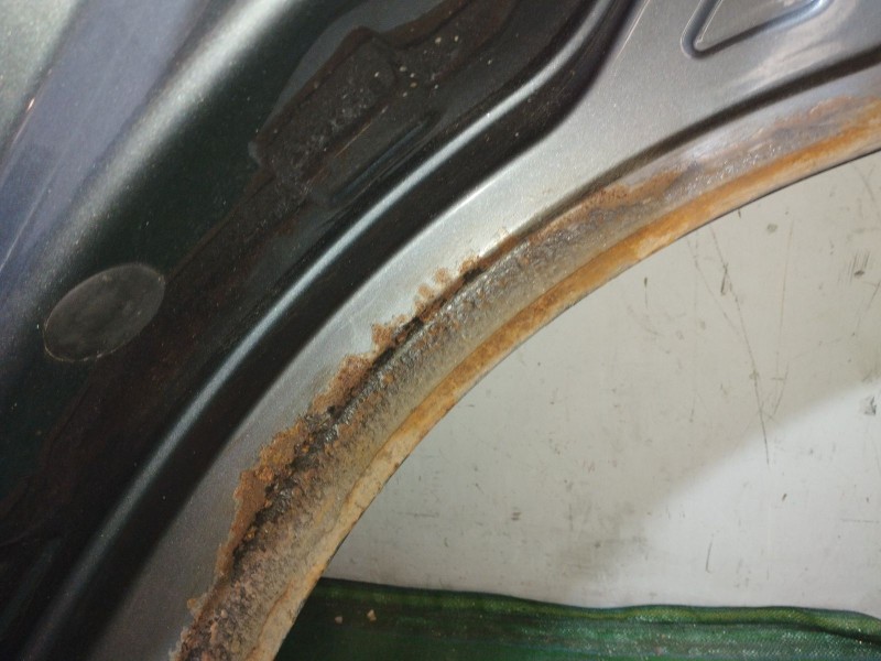 Recambio de puerta trasera derecha para porsche cayenne (9pa) turbo 4.5 referencia OEM IAM   