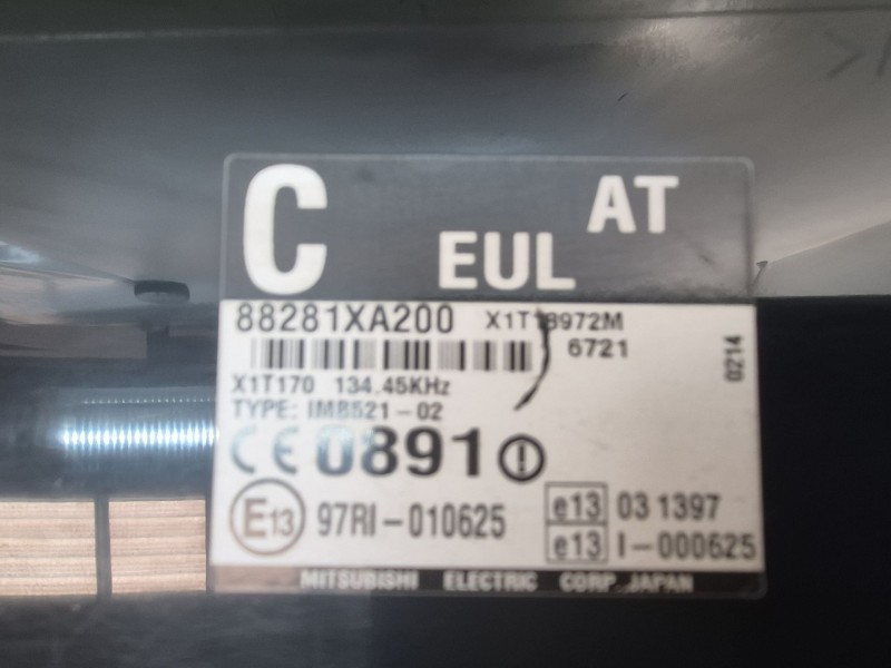 Recambio de modulo electronico para subaru tribeca (b9) 3.0 (wxe) referencia OEM IAM   