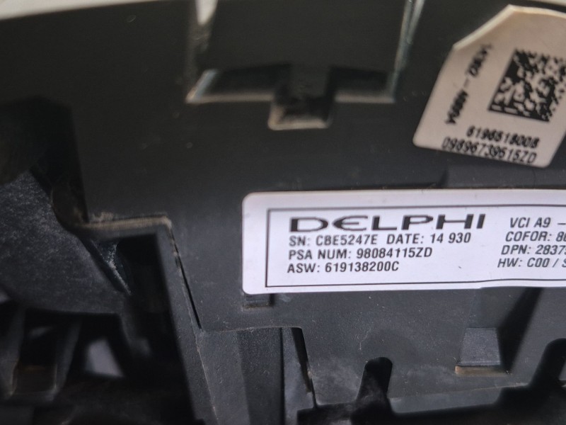 Recambio de volante para peugeot 208 i (ca_, cc_) 1.2 vti 82 referencia OEM IAM   