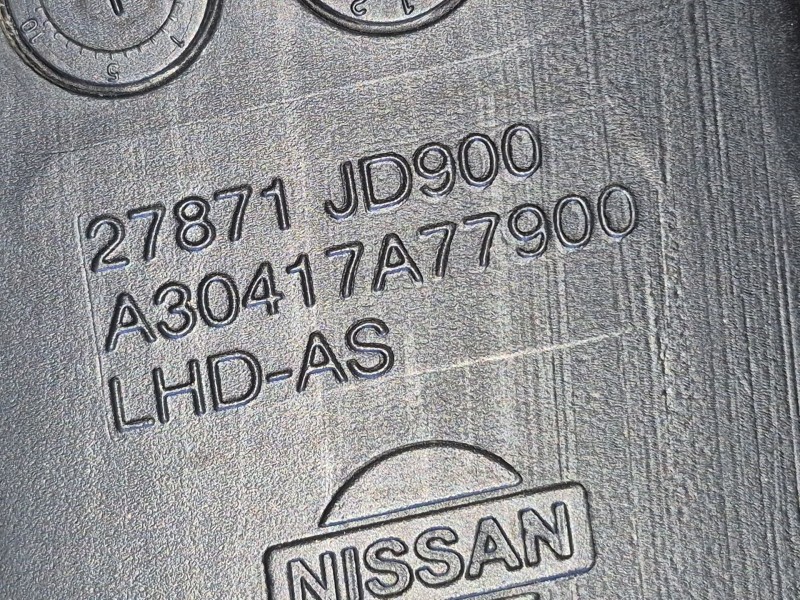 Recambio de salpicadero para nissan qashqai i (j10, nj10) 1.5 dci referencia OEM IAM   