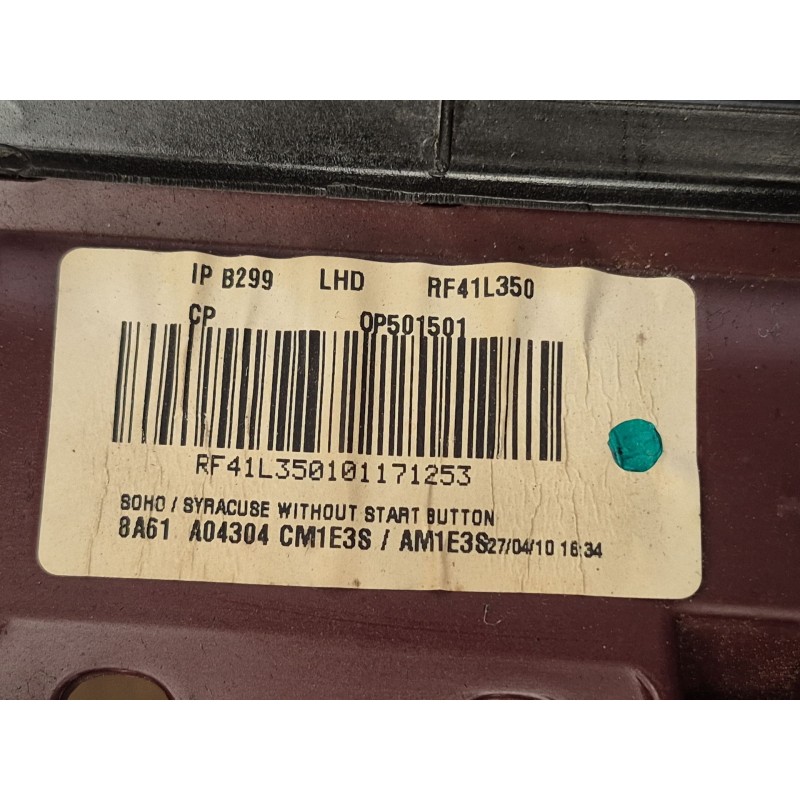 Recambio de salpicadero para ford fiesta vi (cb1, ccn) 1.6 tdci referencia OEM IAM   