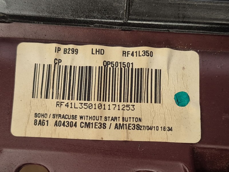 Recambio de salpicadero para ford fiesta vi (cb1, ccn) 1.6 tdci referencia OEM IAM   