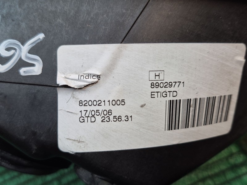 Recambio de faro izquierdo para dacia logan (ls_) 1.5 dci (ls0k) referencia OEM IAM 8200211005 8200211005 8200211005