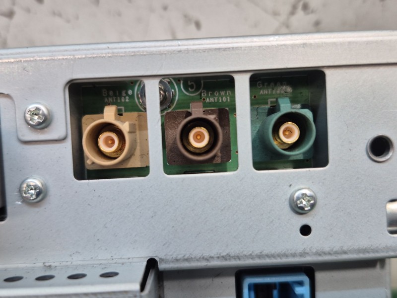 Recambio de pantalla multifuncion para jaguar xf i (x250) 3.0 referencia OEM IAM   