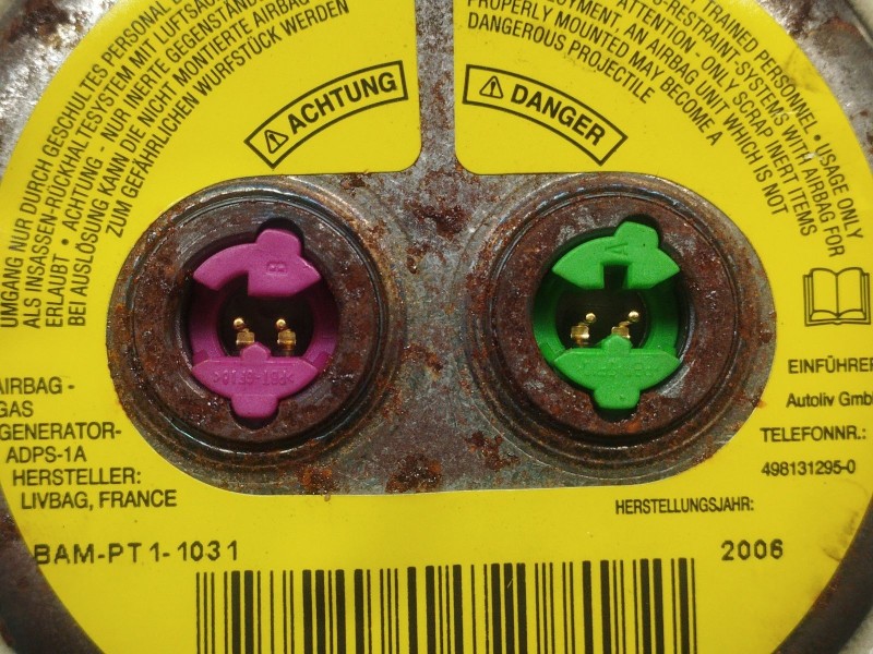 Recambio de airbag volante para volvo s40 ii (544) 2.0 d referencia OEM IAM   