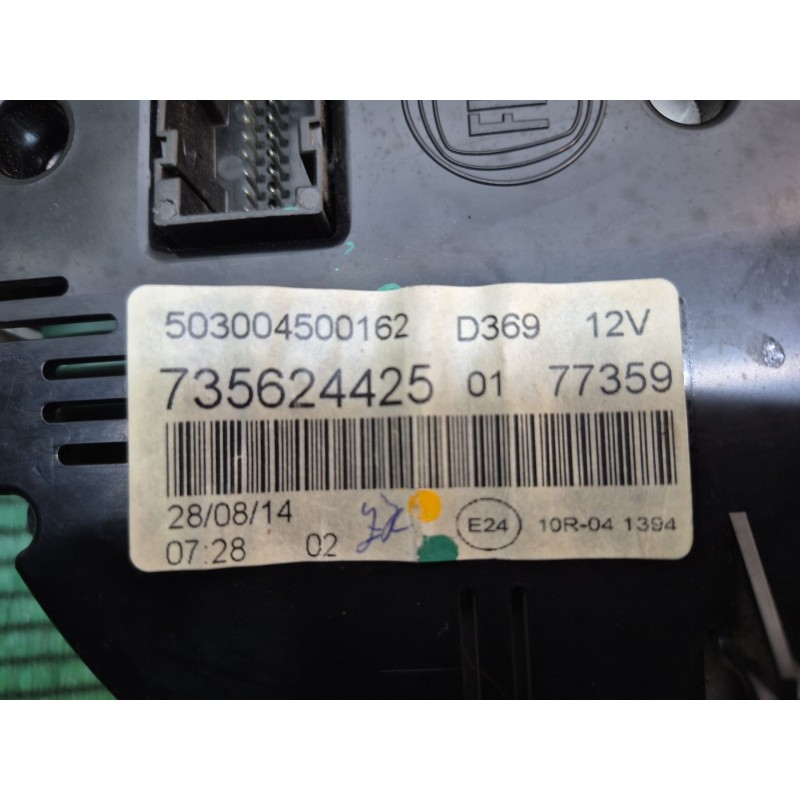 Recambio de cuadro instrumentos para fiat 500 (312_) 0.9 (312axg1a, 312.axg11) referencia OEM IAM   