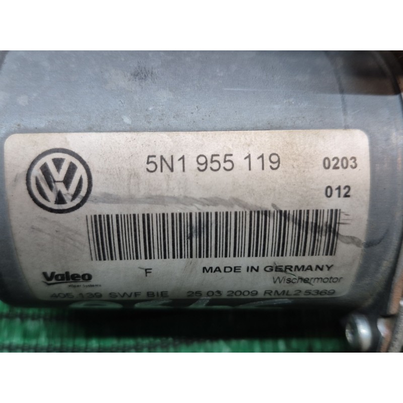 Recambio de motor limpia delantero para volkswagen tiguan (5n_) 2.0 tdi referencia OEM IAM 5N1955119 5N1955119 5N1955119