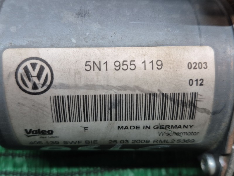 Recambio de motor limpia delantero para volkswagen tiguan (5n_) 2.0 tdi referencia OEM IAM 5N1955119 5N1955119 5N1955119