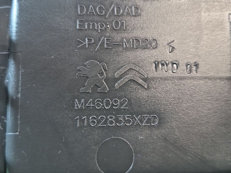 Recambio de guantera para citroën c4 picasso ii 1.6 bluehdi 120 referencia OEM IAM 1162835XZD 1162835XZD 1162835XZD