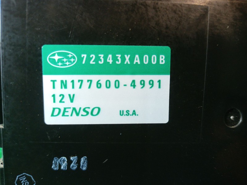 Recambio de modulo electronico para subaru tribeca (b9) 3.0 (wxe) referencia OEM IAM   