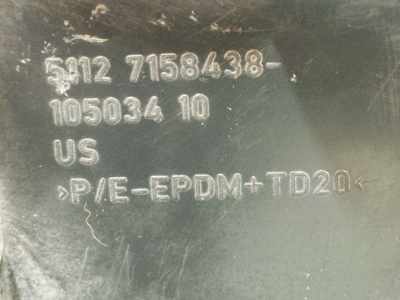 Recambio de paragolpes trasero para bmw x5 (e70) 3.0 d referencia OEM IAM   