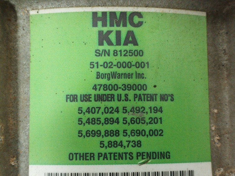 Recambio de diferencial trasero para hyundai tucson (jm) 2.0 crdi referencia OEM IAM   
