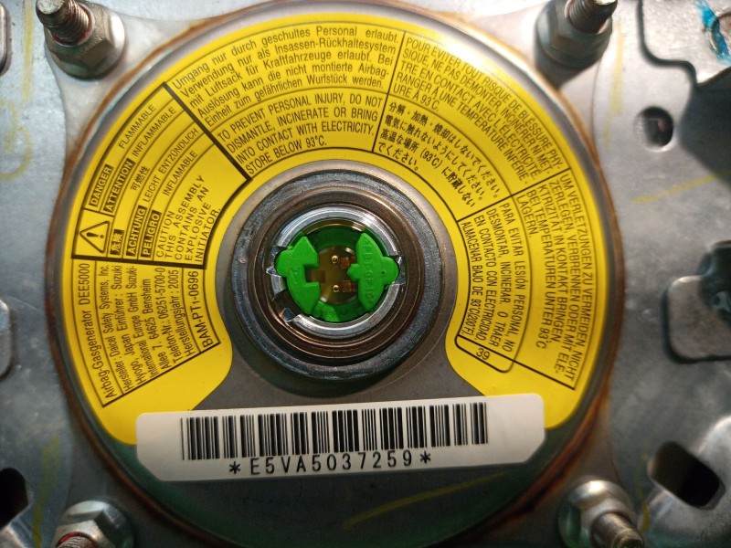 Recambio de airbag volante para suzuki ignis ii (mh) 1.5 (rm415) referencia OEM IAM   