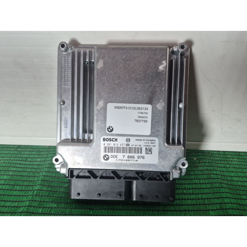 Recambio de centralita motor uce para bmw x5 (e70) 3.0 d referencia OEM IAM 0281014437 7806976 0281014437