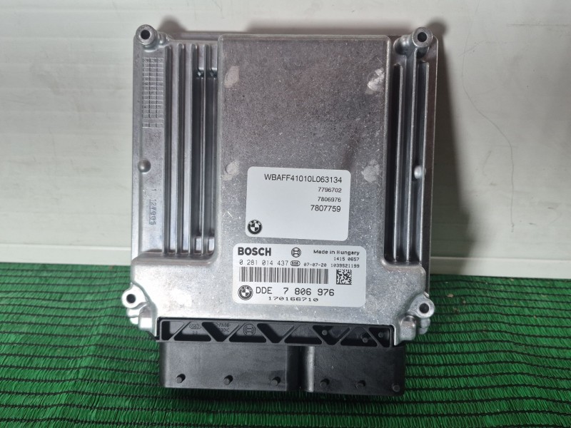 Recambio de centralita motor uce para bmw x5 (e70) 3.0 d referencia OEM IAM 0281014437 7806976 0281014437