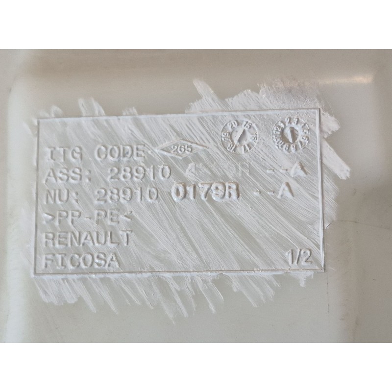 Recambio de deposito limpia para renault clio iv (bh_) 0.9 tce 90 referencia OEM IAM   