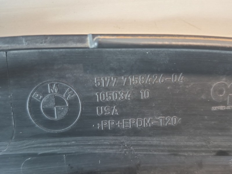 Recambio de aletin trasero derecho para bmw x5 (e70) 3.0 d referencia OEM IAM   