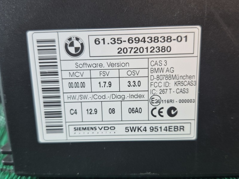 Recambio de modulo electronico para bmw x5 (e70) 3.0 d referencia OEM IAM   