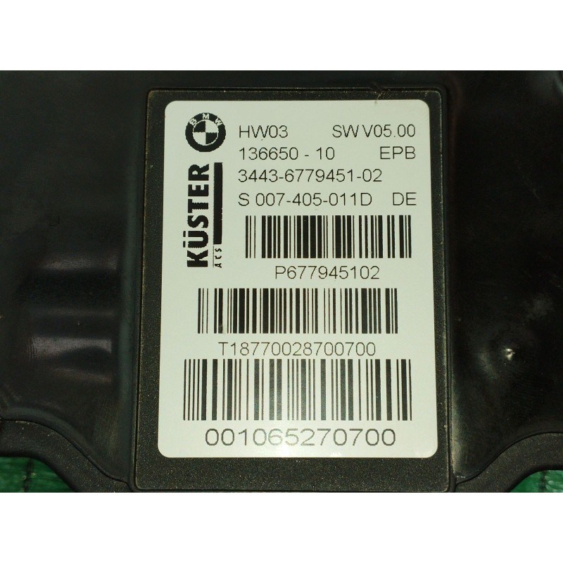 Recambio de freno de mano electrico para bmw x5 (e70) 3.0 d referencia OEM IAM   