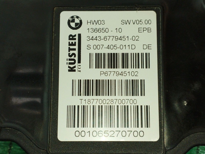 Recambio de freno de mano electrico para bmw x5 (e70) 3.0 d referencia OEM IAM   