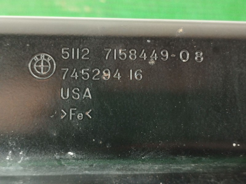 Recambio de refuerzo paragolpes trasero para bmw x5 (e70) 3.0 d referencia OEM IAM 5112715844908 5112715844908 5112715844908