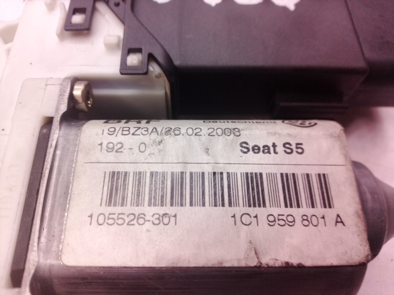 Recambio de motor elevalunas delantero izquierdo para seat leon (1m1) stella referencia OEM IAM 1C1959801A 1C1959801 1C1959801