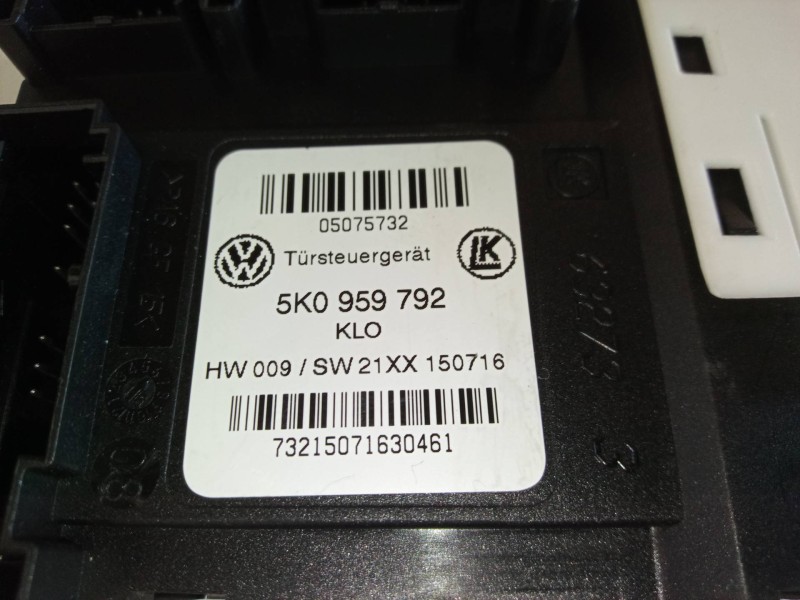 Recambio de elevalunas delantero derecho para volkswagen caddy ocio maxi outdoor bmt referencia OEM IAM 5K0959792 5K0959792 2K59