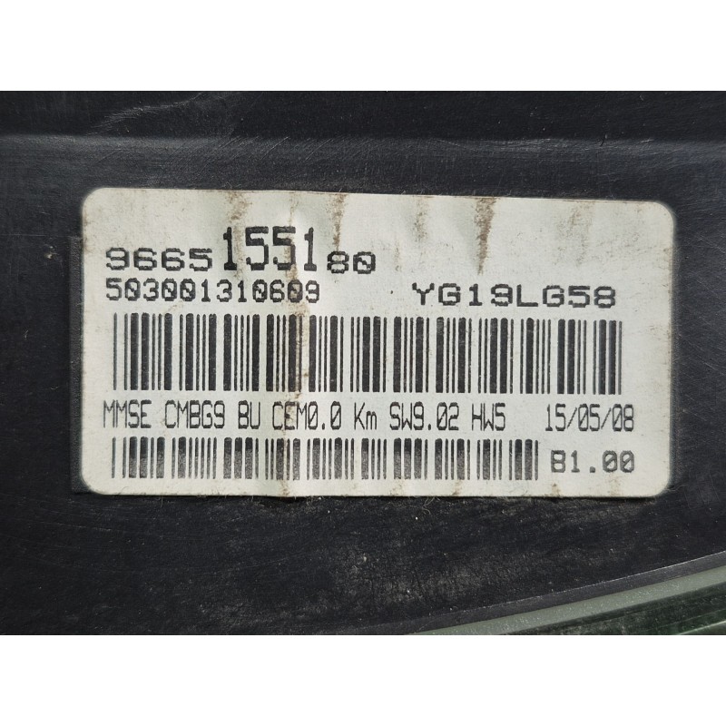 Recambio de cuadro instrumentos para volkswagen sharan van (7m_) 1.9 tdi (7m6, 7m9) referencia OEM IAM   