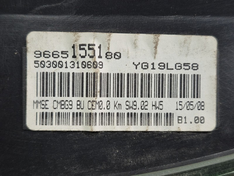 Recambio de cuadro instrumentos para volkswagen sharan van (7m_) 1.9 tdi (7m6, 7m9) referencia OEM IAM   