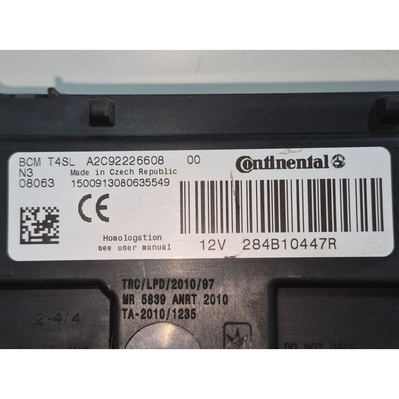 Recambio de modulo electronico para renault clio iv (bh_) 0.9 tce 90 referencia OEM IAM   