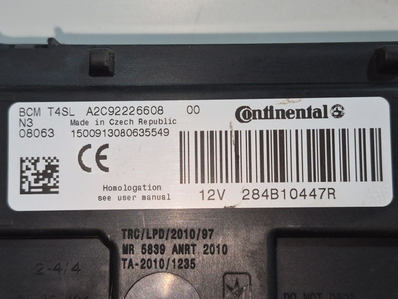 Recambio de modulo electronico para renault clio iv (bh_) 0.9 tce 90 referencia OEM IAM   