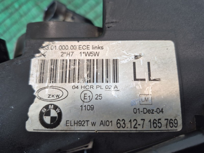 Recambio de faro izquierdo para bmw 3 (e46) 320 d referencia OEM IAM   