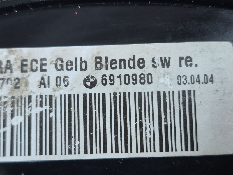 Recambio de piloto delantero derecho para bmw 3 (e46) 320 d referencia OEM IAM 6910980 6910980 6910980