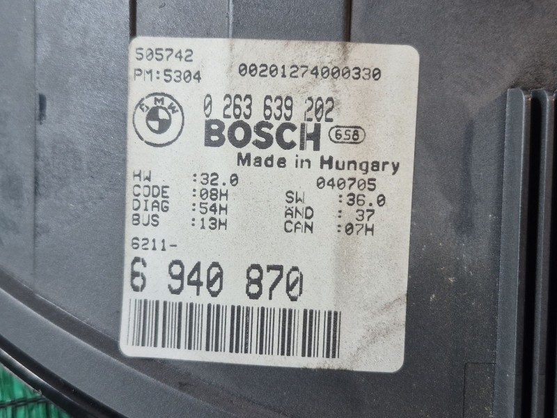 Recambio de cuadro instrumentos para bmw 3 (e46) 320 d referencia OEM IAM   