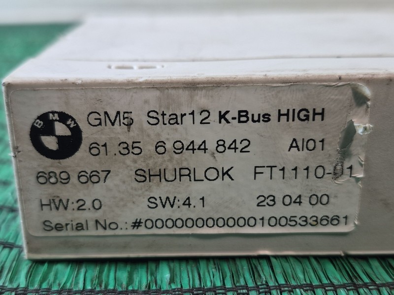 Recambio de modulo electronico para bmw 3 (e46) 320 d referencia OEM IAM   