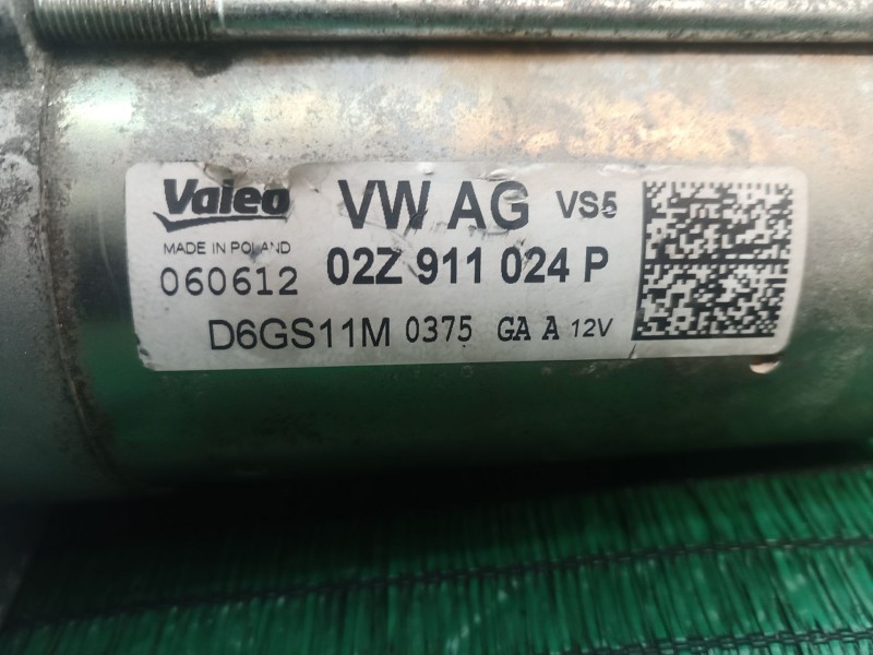 Recambio de motor arranque para seat leon (1p1) 1.4 tsi referencia OEM IAM   