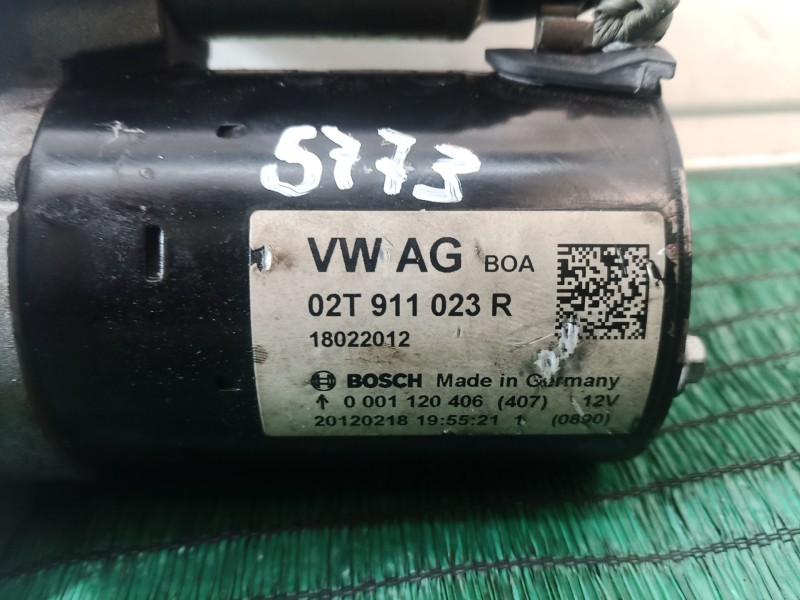 Recambio de motor arranque para volkswagen polo v (6r1, 6c1) 1.2 referencia OEM IAM   