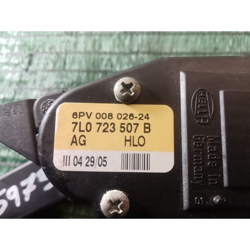 Recambio de pedal acelerador para porsche cayenne (9pa) turbo 4.5 referencia OEM IAM   