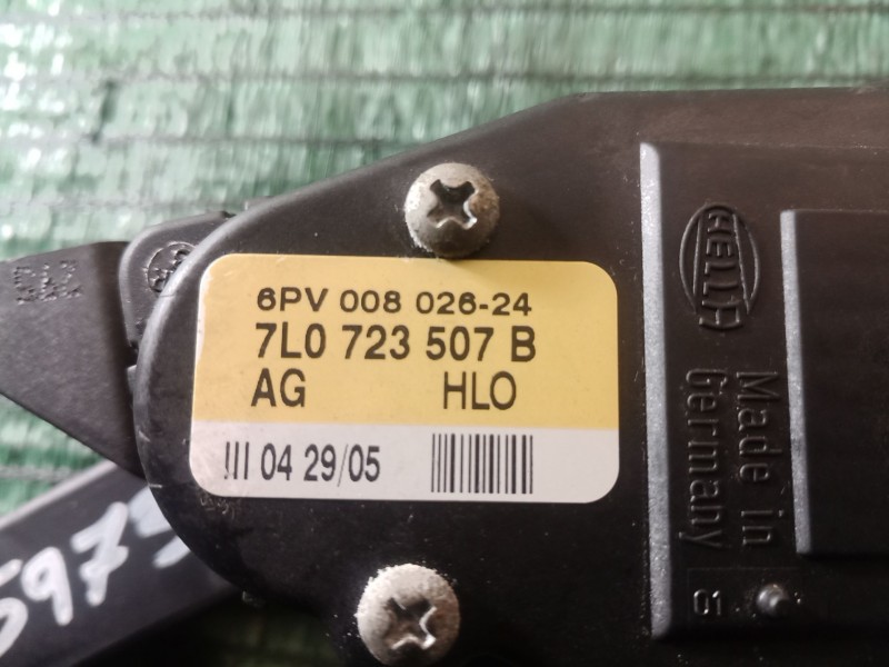 Recambio de pedal acelerador para porsche cayenne (9pa) turbo 4.5 referencia OEM IAM   