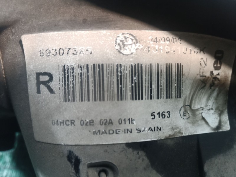 Recambio de faro derecho para volkswagen golf iii (1h1) 1.9 tdi referencia OEM IAM   