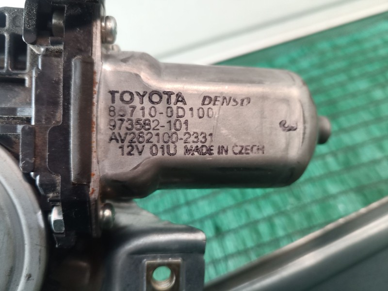 Recambio de elevalunas trasero izquierdo para toyota auris luna+ referencia OEM IAM   