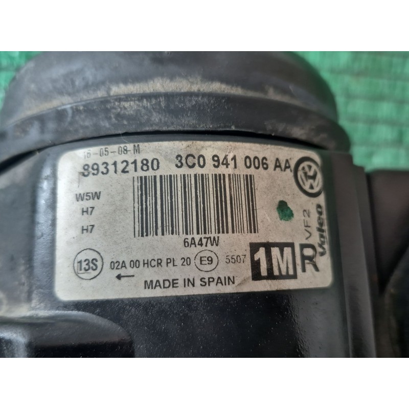 Recambio de faro derecho para volkswagen passat b6 (3c2) 1.9 tdi referencia OEM IAM 89312180 89312180 89312180