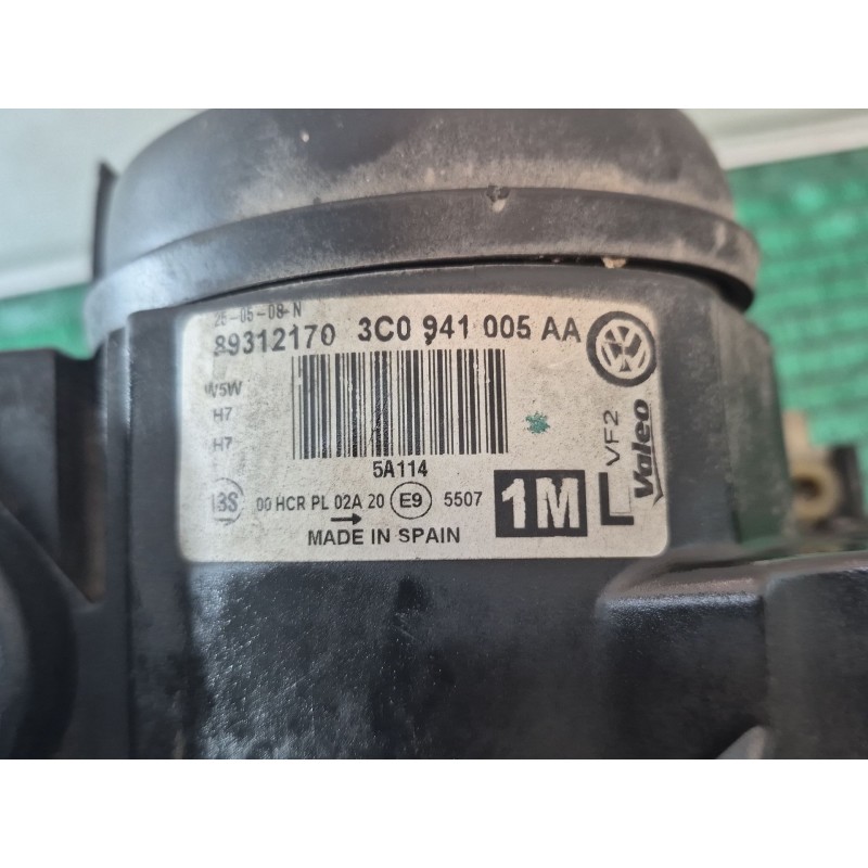 Recambio de faro izquierdo para volkswagen passat b6 (3c2) 1.9 tdi referencia OEM IAM   