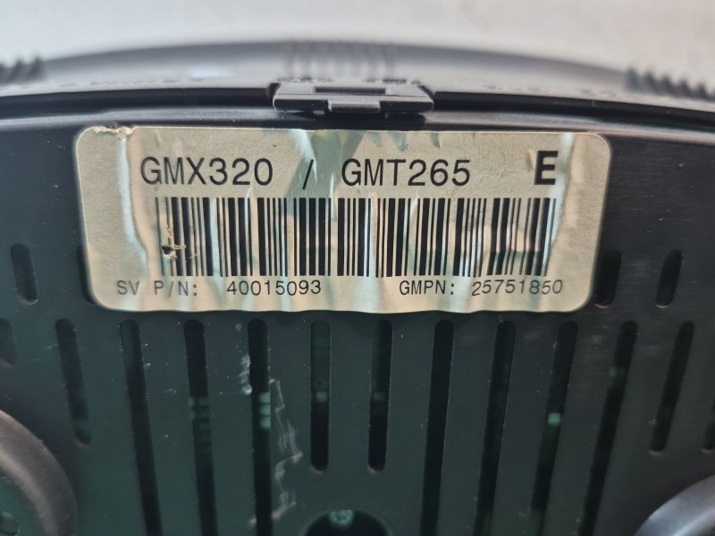 Recambio de cuadro instrumentos para cadillac cts 3.0 referencia OEM IAM 25751850 3024008779 25751850