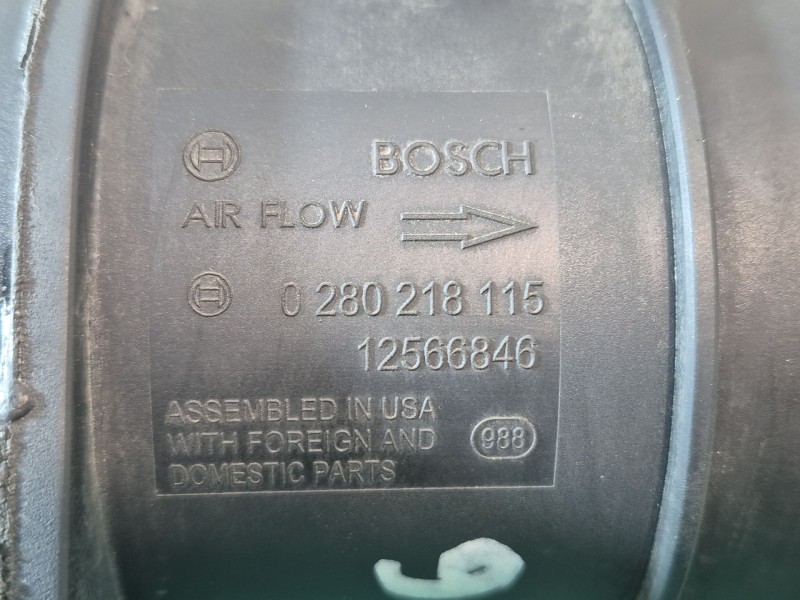 Recambio de caudalimetro para cadillac cts 3.0 referencia OEM IAM 0280218115 0280218115 0280218115